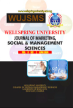 Wellspring University Journal of Social and Management Sciences